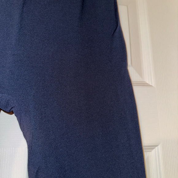 Navy Blue Fashion Leggings - Picture 2 of 5